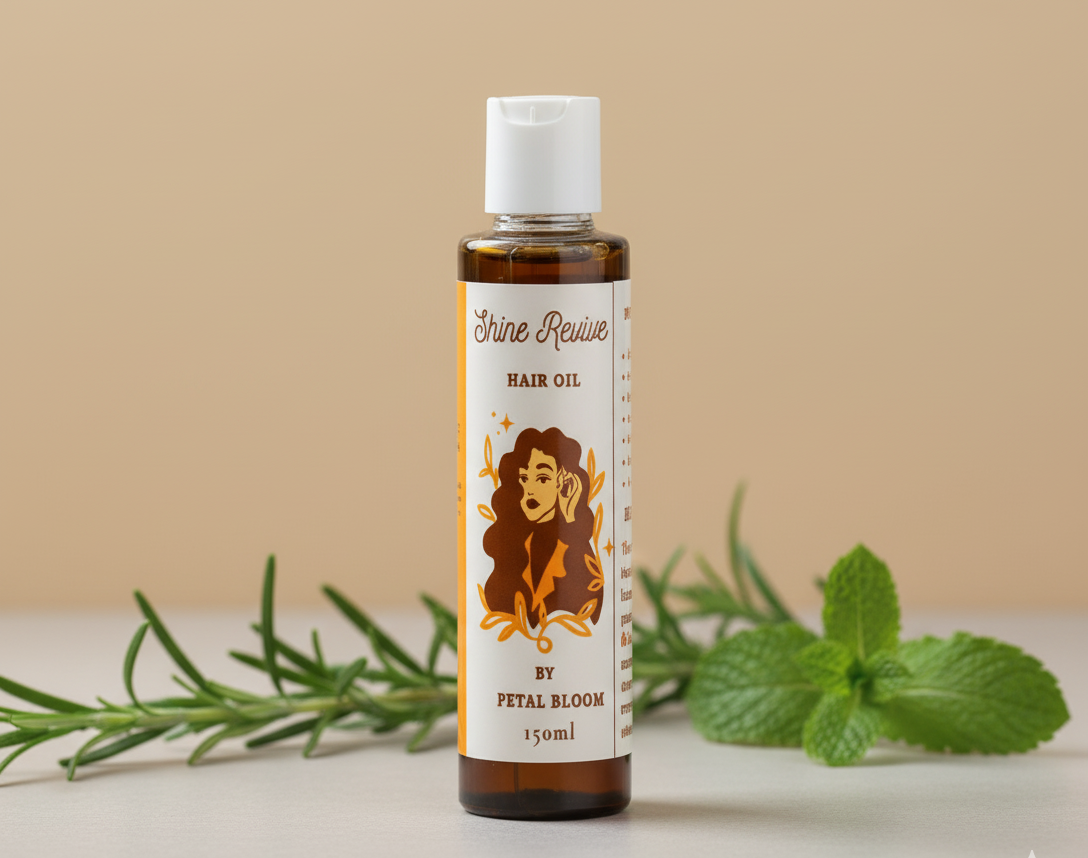 Shine Revive Hair Oil By Petal Bloom