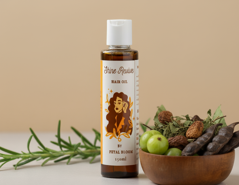 Shine Revive Hair Oil By Petal Bloom